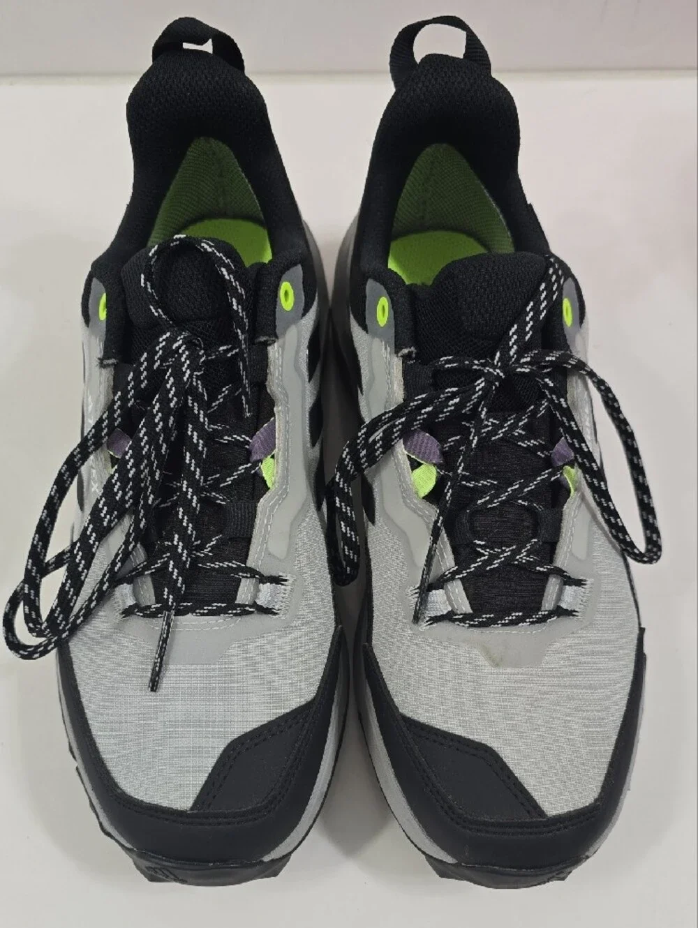 adidas Terrex AX4 Trail Shoes Sz 7.5 — Gray / Black / Purple